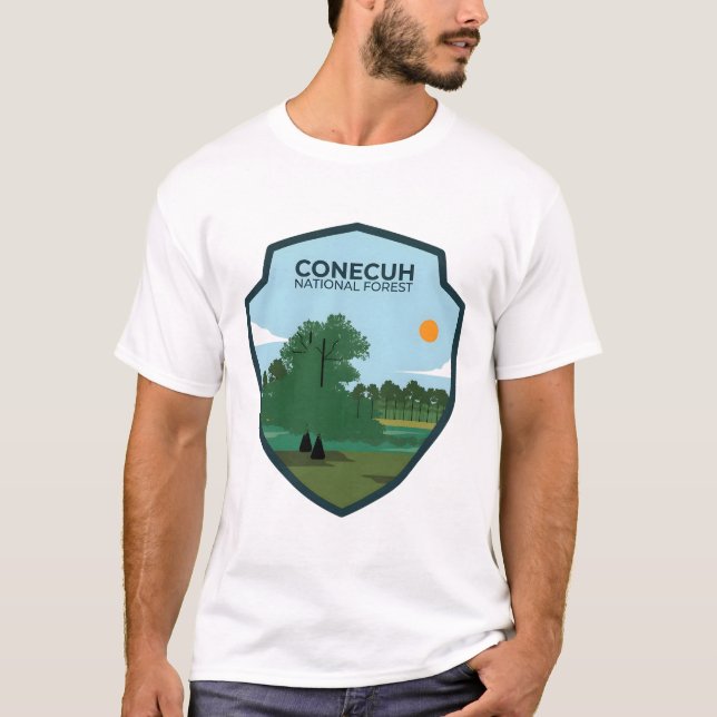 T-shirt Forêt nationale de Conecuh (Devant)