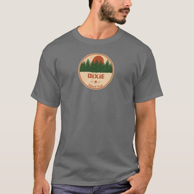 T-shirt Forêt nationale de Dixie (Devant)