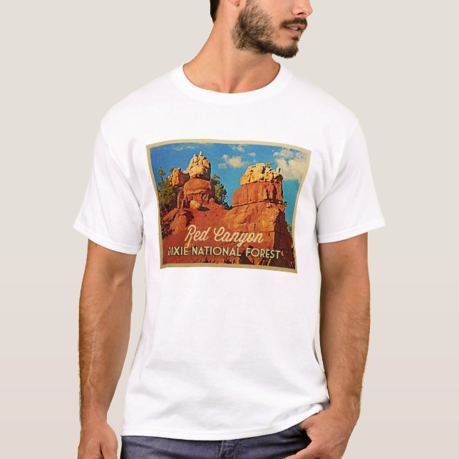 T-shirt Forêt nationale de Dixie (Devant)