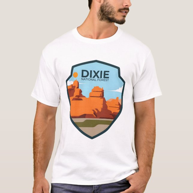 T-shirt Forêt nationale de Dixie (Devant)