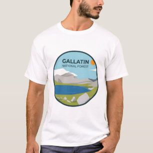 T-shirt Forêt nationale de Gallatin
