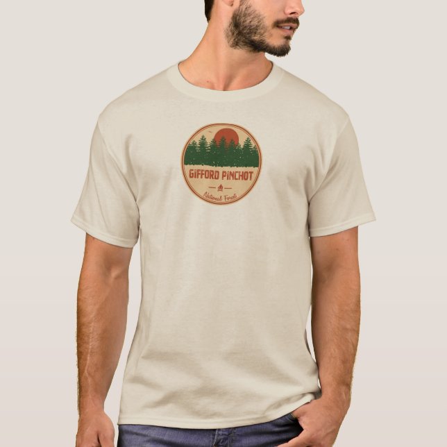 T-shirt Forêt nationale de Gifford Pinchot (Devant)