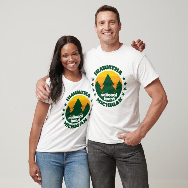 T-shirt Forêt nationale de Hiawatha (Unisexe)