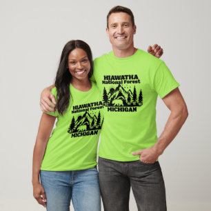 T-shirt Forêt nationale de Hiawatha Michigan