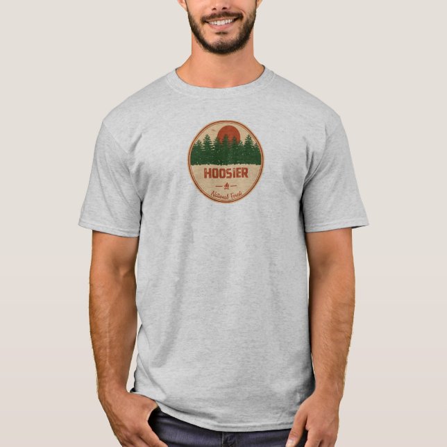 T-shirt Forêt nationale de Hoosier (Devant)
