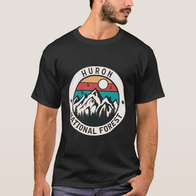 T-shirt Forêt nationale de Huron (Devant)