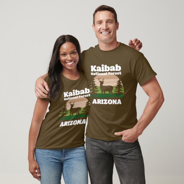 T-shirt Forêt nationale de Kaibab Arizona (Unisexe)