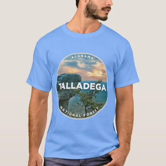 T-shirt Forêt nationale de l'Alabama Talladega Superficie