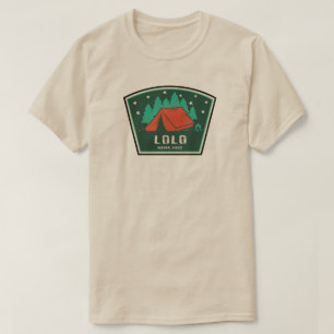 T-shirt Forêt nationale de Lolo Camping Montana