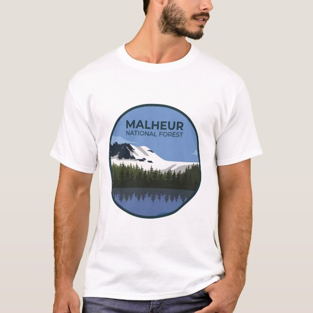 T-shirt Forêt nationale de Malheur (Devant)