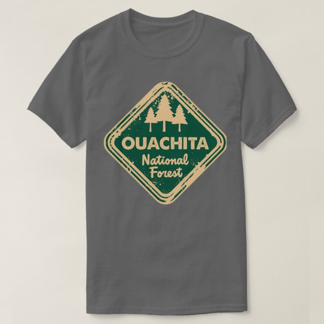 T-shirt Forêt nationale de Ouachita (Design devant)