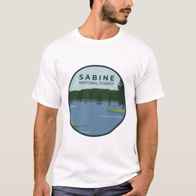 T-shirt Forêt nationale de Sabine (Devant)
