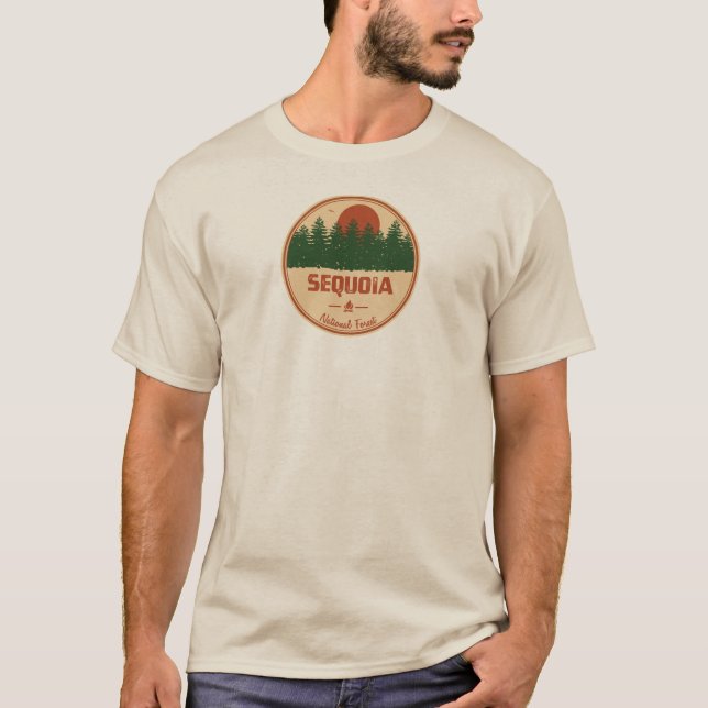 T-shirt Forêt nationale de Sequoia (Devant)