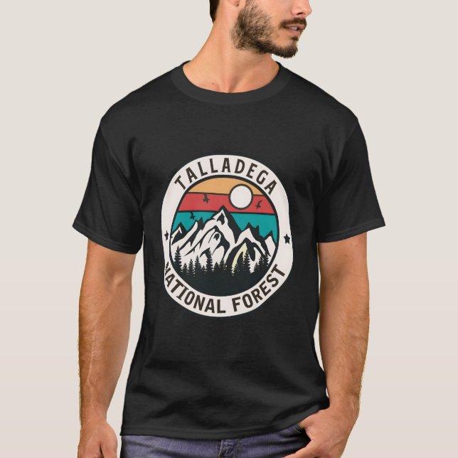 T-shirt Forêt nationale de Talladega (Devant)