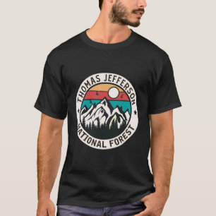 T-shirt Forêt nationale de Thomas Jefferson