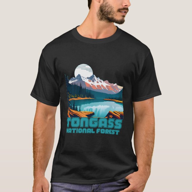 T-shirt Forêt nationale de Tongass (Devant)