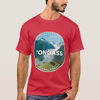T-shirt Forêt nationale de Tongass en Alaska
