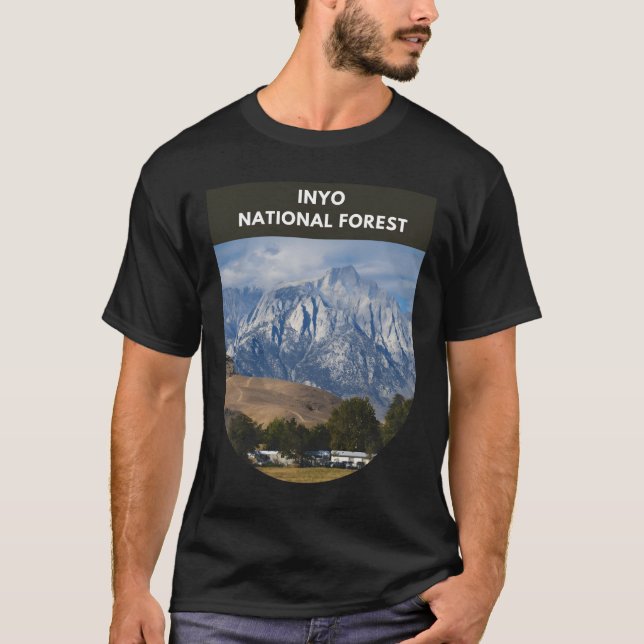 T-shirt Forêt nationale d'Inyo (Devant)