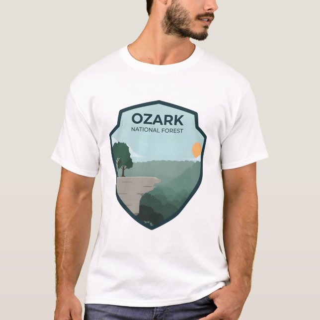 T-shirt Forêt nationale d'Ozark (Devant)