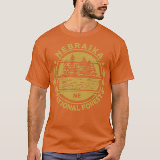 T-shirt Forêt nationale du Nebraska État du Nebraska Natur