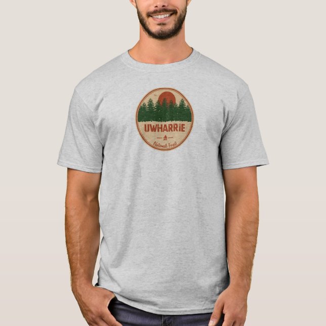 T-shirt Forêt nationale d'Uwharrie (Devant)