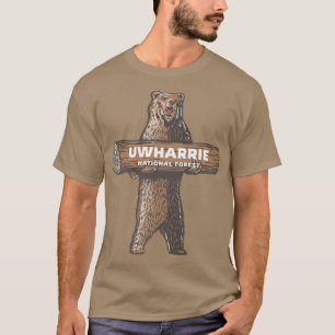 T-shirt Forêt nationale d'Uwharrie Caroline du Nord CN Gro