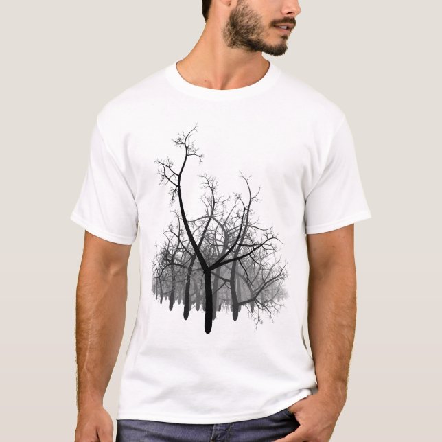 T-shirt Forêt noire (Devant)