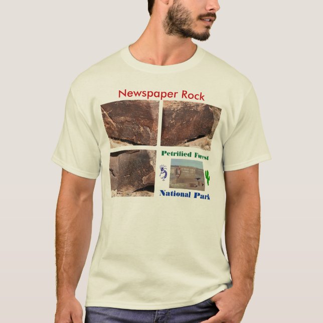 T-shirt Forêt Petrified (Devant)