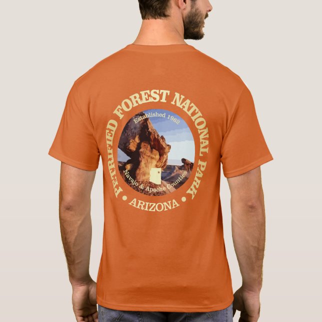 T-shirt Forêt pétrifiée (NP2) (Dos)