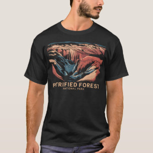 T-shirt Forêt Pétrifiée Parc National Arizona Désert Camp