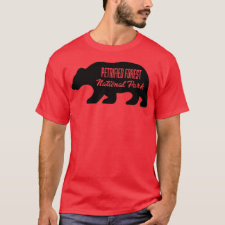 T-shirt Forêt pétrifiée Parc national Ours Noir