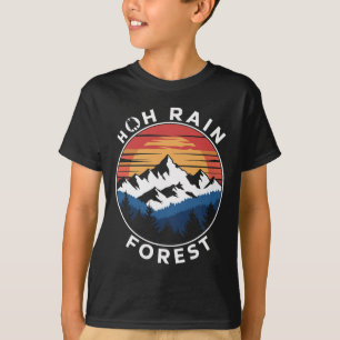 T-shirt Forêt pluviale de Hoh Forêt tropicale Parc nationa