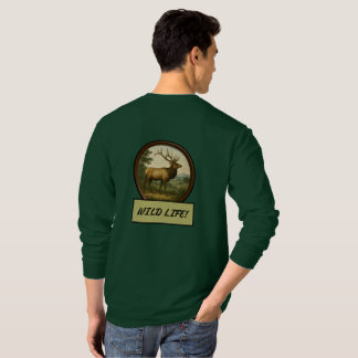 T-shirt Forêt profonde de wapiti nord-américain