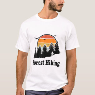 T-shirt Forêt Randonnée Nature Amateurs Retour Emballage