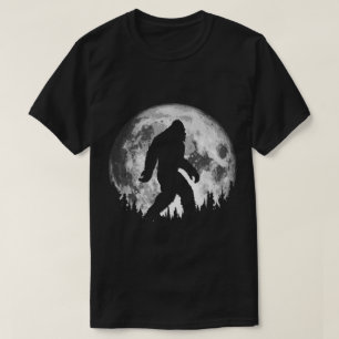 T-shirt Forêt Silhouette Clair de Lune Bigfoot