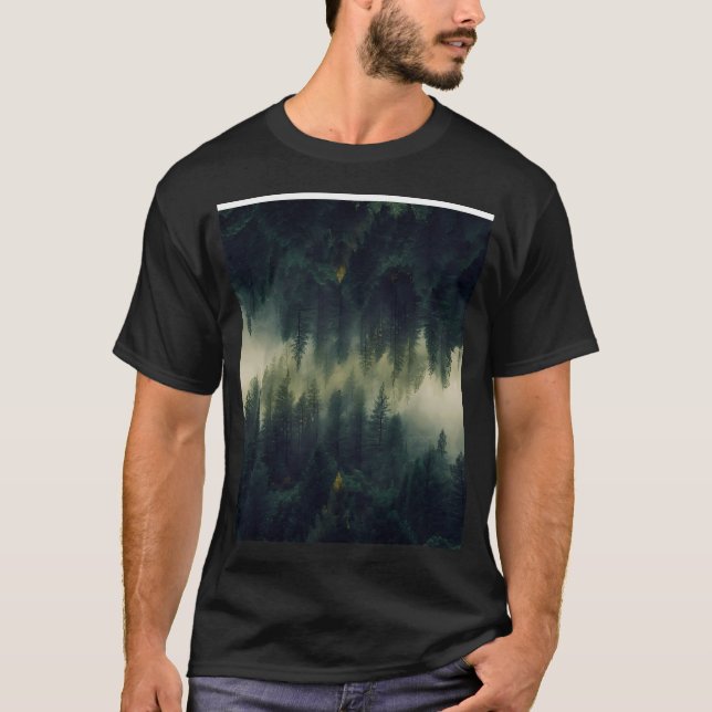 T-shirt Forêt surréelle (Devant)