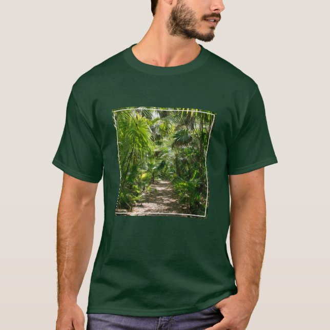 T-shirt Forêt | Tropical Rainforest Tulum Mexique (Devant)