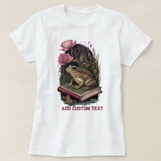 T-shirt Forêt vintage de grenouille de foin sauvage Toad,