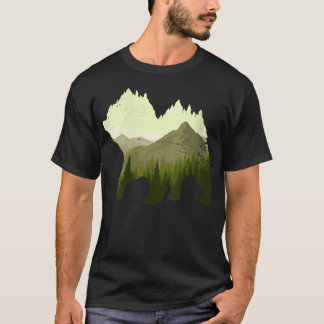 T-shirt Forêts Arbres en plein air Nature Animal Faune Mon