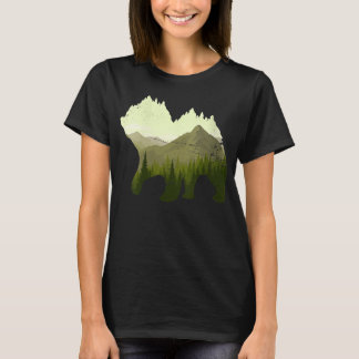 T-shirt Forêts Arbres en plein air Nature Animal Faune Mon