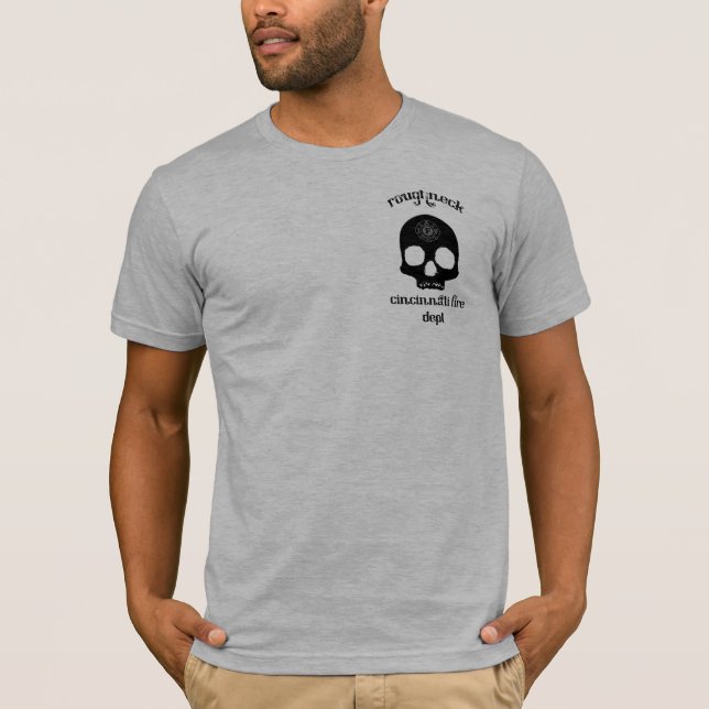 T-shirt Foreur avec IAFF inverti (Devant)