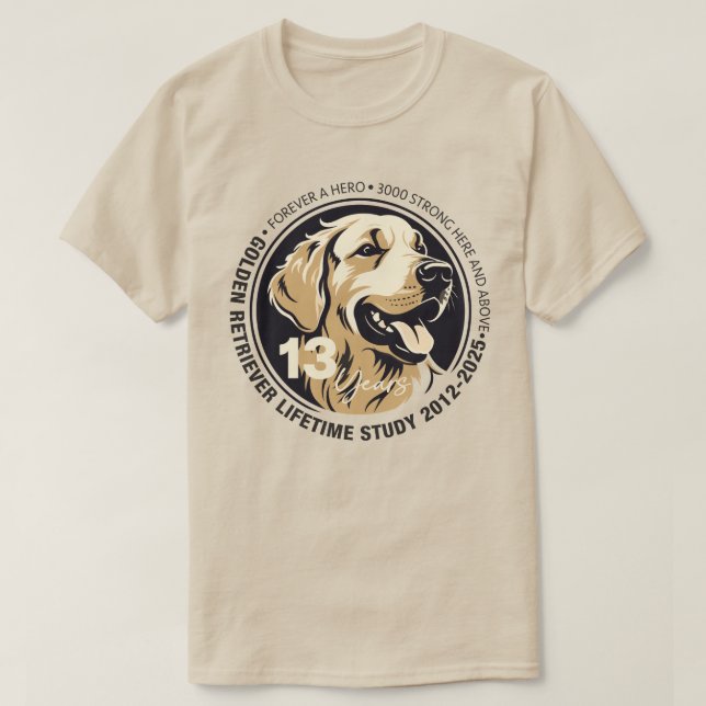 T-shirt Forever a Hero - lumière (Design devant)