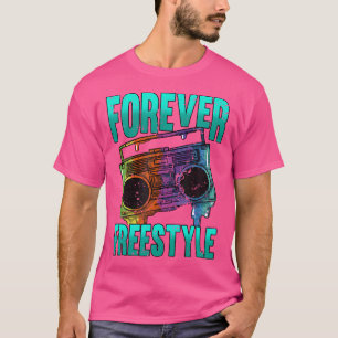 T-shirt Forever Freestyle Hip hop Old School Boombox