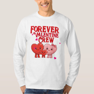 T-shirt Forever Valentine Crew