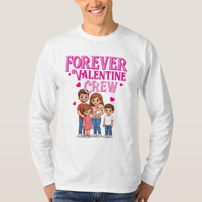 T-shirt Forever Valentine Crew (Devant)