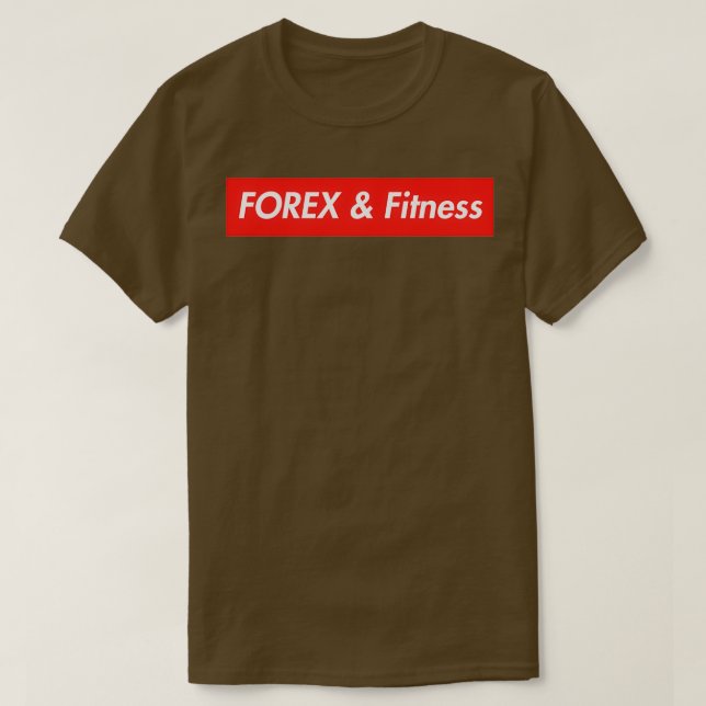 T-shirt FOREX ampamp Fitness Trader Lifestyle Extreme Inve (Design devant)
