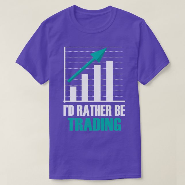 T-shirt Forex Stock Marché Jour Trader Investisseur (Design devant)