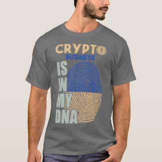 T-shirt Forex Trader Investisseur Crypto argent Cryptomonn