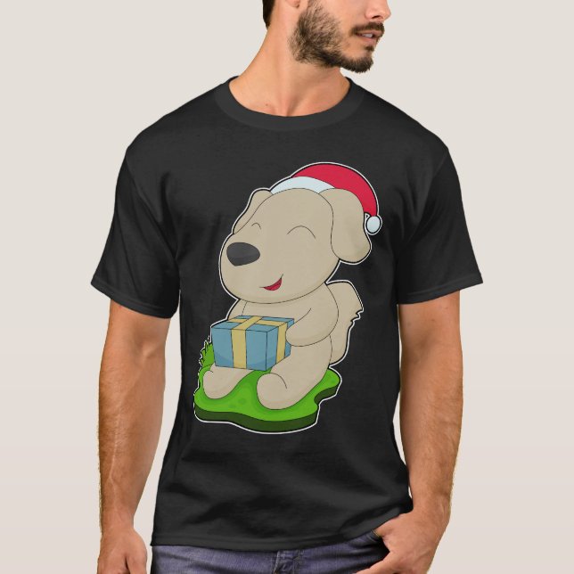 T-shirt Forfait Chien Noël (Devant)