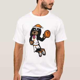 T-shirt Forfait Funny T.Ennessee Basketball Père Noël Smok